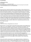 Cover page: INTRODUCTION TO MEASUREMENT THEORY - ALLEN,MJ, YEN,WM