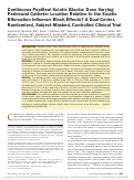 Cover page: Continuous Popliteal Sciatic Blocks