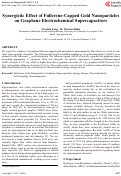 Cover page: Synergistic Effect of Fullerene-Capped Gold Nanoparticles on Graphene Electrochemical Supercapacitors