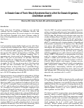 Cover page: A Classic Case of Toxic Shock Syndrome Due to a Not So Classic Organism, Clostridium sordellii