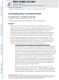 Cover page: Immunopathogenesis of rheumatoid arthritis.