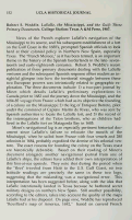 Cover page: Robert S. Weddle. <em>LaSalle, the Mississippi, and the Gulf; Three Primary Documents</em>. College Station: Texas A &amp;M Press, 1987.