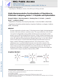 Cover page: Highly Diastereoselective Functionalization of Piperidines by Photoredox-Catalyzed α‑Amino C–H Arylation and Epimerization