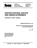 Cover page: Planning Tax Free Exchanges Under 1990 Proposed Tax Regulations