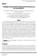 Cover page: Challenges and Opportunities for Non-Tenure-Track Faculty during the Time of COVID-19