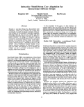 Cover page: Interactive Model-Driven Cas e Adaptation for Instructional Software Design