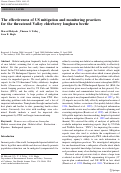 Cover page: The effectiveness of US mitigation and monitoring practices for the threatened Valley elderberry longhorn beetle