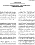 Cover page: Development of Scleroderma in a Young Child Following Resolution of Hypereosinophilic Syndrome