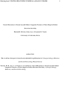 Cover page: Uncivil Reactions to Sexual Assault Online: Linguistic Features of News Reports Predict Discourse Incivility