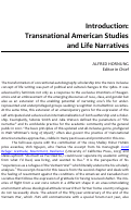 Cover page: Transnational American Studies and Life Narratives