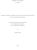 Cover page: Modeling and Simulation of Thermomechanical Elasto-viscoplastic Material and Ductile Fracture with the Material Point Method