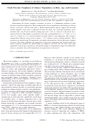 Cover page: Notch Fracture Toughness of Glasses: Dependence on Rate, Age, and Geometry