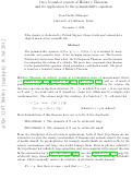 Cover page: On a bounded version of Holder's Theorem and an application to the permutability equation