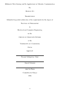 Cover page: Millimeter Wave Sensing and Its Applications in Vehicular Communication