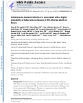 Cover page: Schistosoma mansoni Infection Is Associated With a Higher Probability of Tuberculosis Disease in HIV-Infected Adults in Kenya.