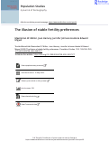 Cover page: The Illusion of Stable Preferences Over Major Life Decisions