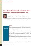 Cover page: Impact of Transcatheter Aortic Valve Size on Leaflet Stresses: Implications for Durability and Optimal Grey Zone Sizing.