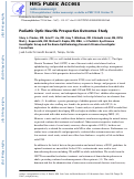 Cover page: The Pediatric Optic Neuritis Prospective Outcomes Study: Two-Year Results.