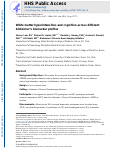 Cover page: White matter hyperintensities and cognition across different Alzheimer's biomarker profiles