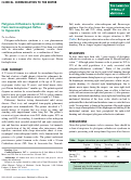 Cover page: Platypnea-Orthodeoxia Syndrome: From Gastroesophageal Reflux to Hypoxemia