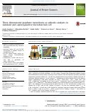 Cover page: Three-dimensional graphene nanosheets as cathode catalysts in standard and supercapacitive microbial fuel cell.