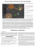 Cover page: Dynamic Influence Networks for Rule-Based Models