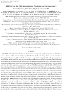 Cover page: REPORT on the Fifth International Workshop on Chromosome 9 held at Eynsham, Oxfordshire, UK, September 4–6, 1996