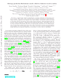 Cover page: Entropy production fluctuations encode collective behavior in active matter