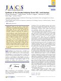 Cover page: Synthesis of the Rosette-Inducing Factor RIF‑1 and Analogs