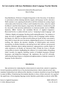 Cover page: In Conversation with Gary Barkhuizen about Language Teacher Identity