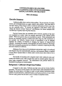 Cover page: Controlling Drug Use and Crime Among California's Drug-Involved Offenderes: Testing, Sanctions, and Treatment