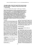 Cover page: Atmospheric sulfur cycling in the tropical Pacific marine boundary layer (12°S, 135°W): A comparison of field data and model results: 1. Dimethylsulfide