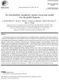 Cover page: An intermediate complexity marine ecosystem model for the global domain