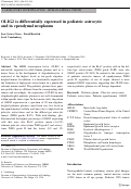 Cover page: OLIG2 is differentially expressed in pediatric astrocytic and in ependymal neoplasms