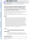 Cover page: Label-Free Assessment of Collagenase Digestion on Bovine Pericardium Properties by Fluorescence Lifetime Imaging