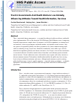 Cover page: Trust In Governments And Health Workers Low Globally, Influencing Attitudes Toward Health Information, Vaccines