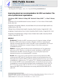 Cover page: Improving Physician Recommendations for Human Papillomavirus Vaccination