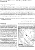 Cover page: Management and Conservation of San Joaquin Kit Foxes in Urban Environments