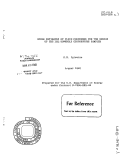 Cover page: ROUGH ESTIMATES OF FLUID PRESSURES FOR THE DESIGN OF THE LBL DOWNHOLE GEOPRESSURE SAMPLER