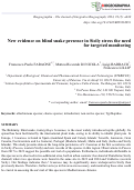 Cover page: New evidence on blind snake presence in Sicily stress the need for targeted monitoring