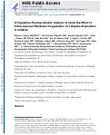 Cover page: A Population Pharmacokinetic Analysis to Study the Effect of Extracorporeal Membrane Oxygenation on Cefepime Disposition in Children