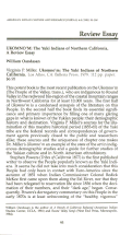 Cover page: Ukomno'm: The Yuki Indians of Northern California, a Review Essay. By Virginia P. Miller