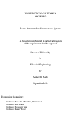 Cover page: Secure Automated and Autonomous Systems