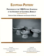 Cover page of Egyptian Pottery: Proceeding of the 1990 Pottery Symposium at the University of California, Berkeley