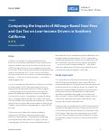 Cover page: Comparing the Impacts of Mileage-Based User Fees and Gas Tax on Low-Income Drivers in Southern California