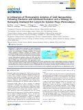 Cover page: A Comparison of Photocatalytic Activities of Gold Nanoparticles Following Plasmonic and Interband Excitation and a Strategy for Harnessing Interband Hot Carriers for Solution Phase Photocatalysis