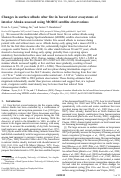 Cover page: Changes in surface albedo after fire in boreal forest ecosystems of interior Alaska assessed using MODIS satellite observations