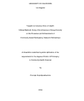 Cover page: Towards an Inclusive Vision of Health: A Mixed Methods Study of the Influences of Group Diversity on the Processes and Achievements of Community-based Participatory Research Partnerships