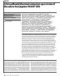 Cover page: A broadband thermal emission spectrum of the ultra-hot Jupiter WASP-18b.