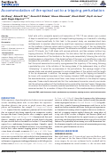 Cover page: Accommodation of the Spinal Cat to a Tripping Perturbation